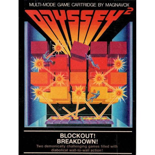 Blockout!/Breakdown! (Odyssey 2) - Just $0! Shop now at Retro Gaming of Denver