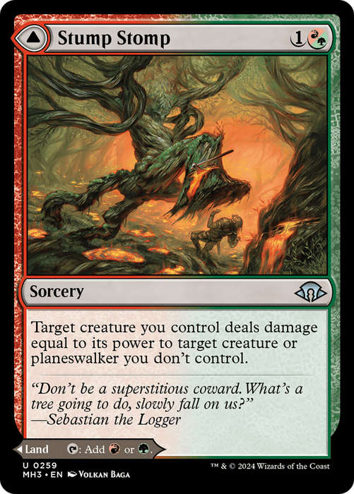 Stump Stomp (MH3-259) - Modern Horizons 3 - for just $0.13! 