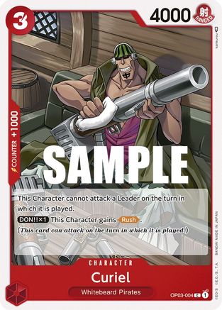 Curiel (OP03-004) - Pillars of Strength - for just $0.05! 