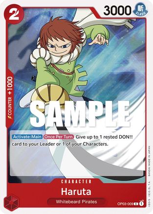 Haruta (OP03-009) - Pillars of Strength - for just $0.05! 