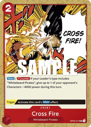 Cross Fire (OP03-017) - Pillars of Strength - for just $0.10! 