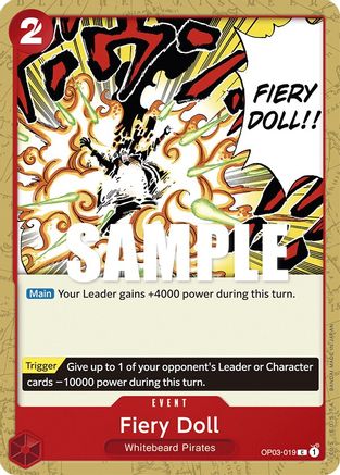Fiery Doll (OP03-019) - Pillars of Strength - for just $0.05! 