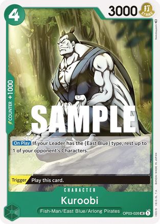 Kuroobi (OP03-026) - Pillars of Strength - for just $0.08! 
