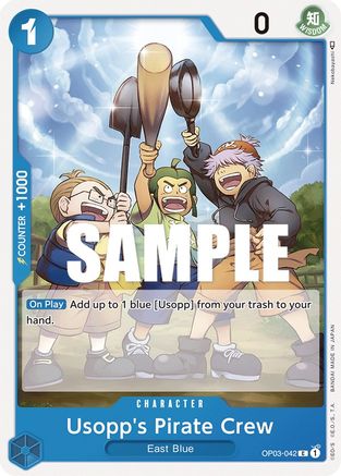 Usopp's Pirate Crew (OP03-042) - Pillars of Strength - for just $0.05! 