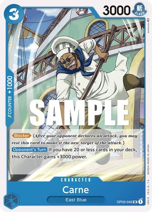 Carne (OP03-045) - Pillars of Strength - for just $0.05! 
