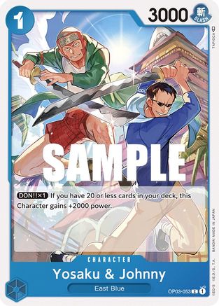 Yosaku & Johnny (OP03-053) - Pillars of Strength - for just $0.05! 