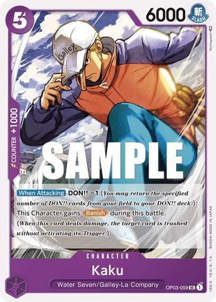 Kaku (059) (OP03-059) - Pillars of Strength - for just $0.08! 