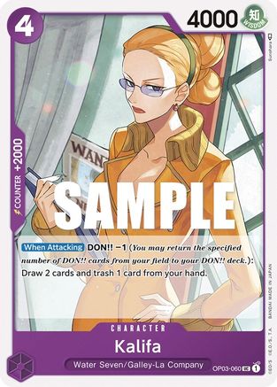 Kalifa (060) (OP03-060) - Pillars of Strength - for just $0.06! 