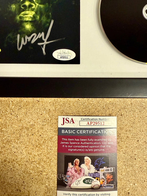 Wiz Khalifa Signed Rolling Papers Framed CD Booklet With JSA COA - for just $275! 