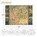 Lord of the Rings Map 1000 Piece Jigsaw Puzzle Aquarius - for just $24.99! 