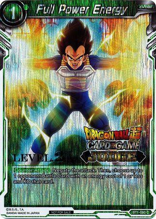 Full Power Energy (Level 2) (BT1-080) [Judge Promotion Cards] - for just $3.80! 