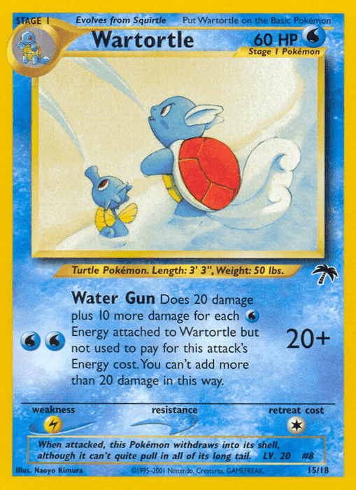 Wartortle (15/18) [Southern Islands] - for just $18.60! 