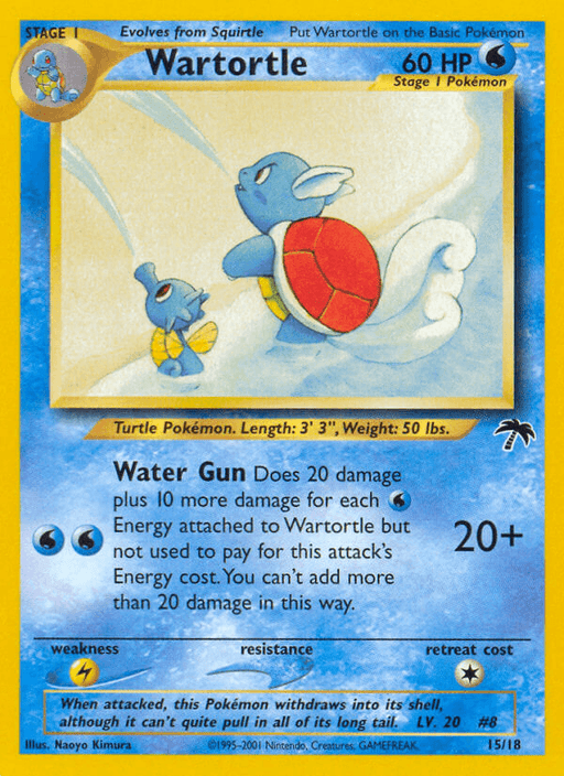 Wartortle (15/18) [Southern Islands] - for just $18.55! 