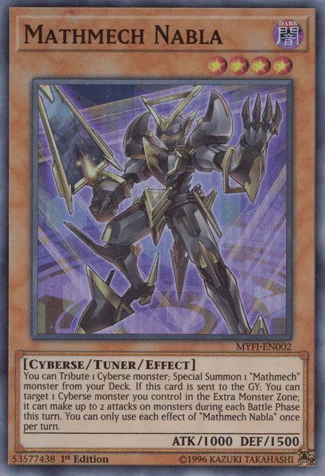 Mathmech Nabla [MYFI-EN002] Super Rare - for just $0.25! 