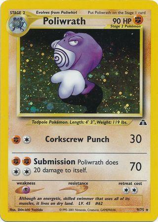 Poliwrath (9/75) [Neo Discovery Unlimited] - for just $13.35! 