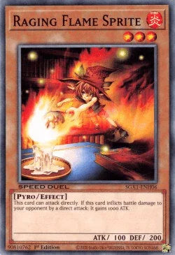 Raging Flame Sprite [SGX1-ENH06] Common - for just $0.10! 
