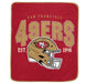 San Francisco 49ers 50" x 60" Vintage Arch Block Blanket - for just $24.99! 