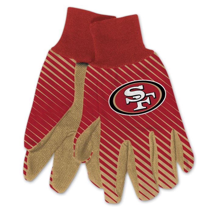 San Francisco 49ers Adult Two-Tone Gloves - for just $14.99! 