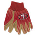 San Francisco 49ers Adult Two-Tone Gloves - for just $14.99! 