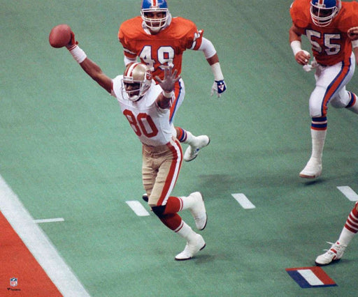 Jerry Rice Super Bowl XXIV Touchdown San Francisco 49ers 8" x 10" Football Photo - for just $9.99! 