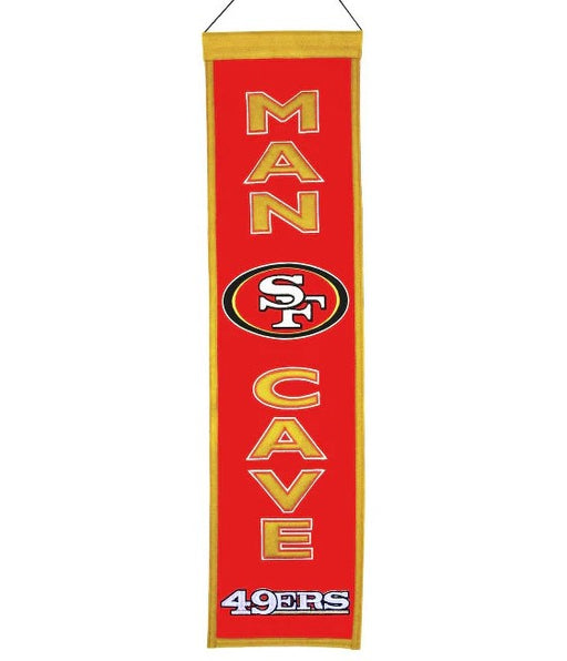 San Francisco 49ers Man Cave Heritage Banner - for just $34.99! 