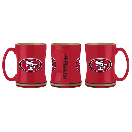 San Francisco 49ers Logo Relief Coffee Mug - for just $19.99! 