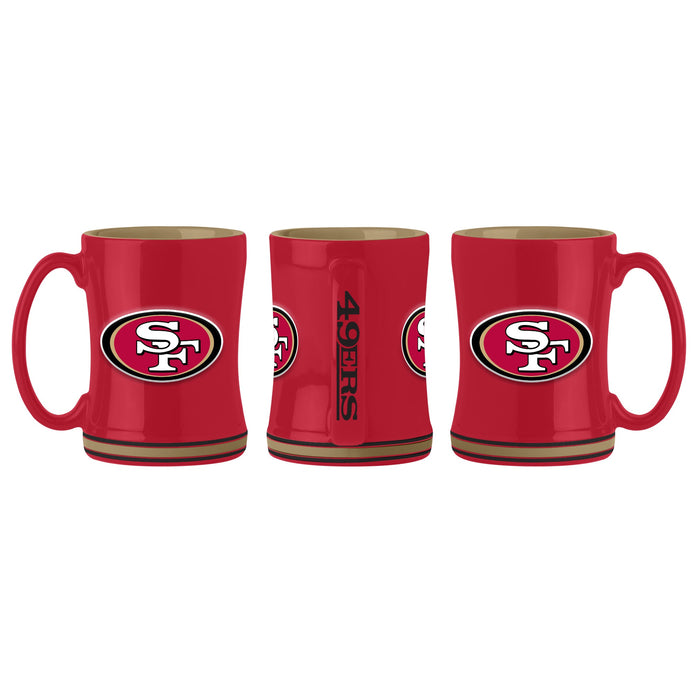 San Francisco 49ers Logo Relief Coffee Mug - for just $19.99! 