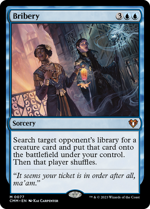 Bribery (CMM-077) - Commander Masters - for just $1.77! 