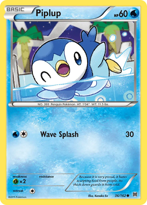 Piplup (36/162) [XY: BREAKthrough] - for just $0.20! 