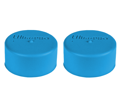 Ultra PRO: Playmat Tube Caps - Bright Blue (2-Pack) - Just $0! Shop now at Retro Gaming of Denver