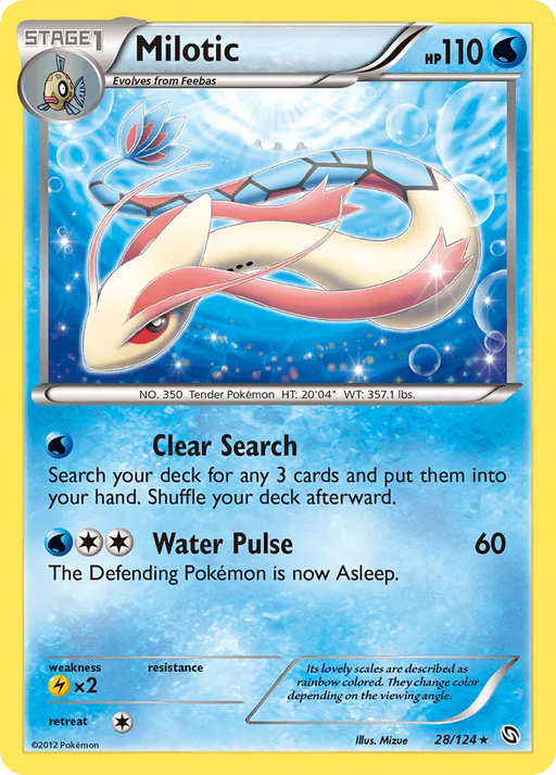 Milotic (28/124) [Black & White: Dragons Exalted] - for just $1.55! 