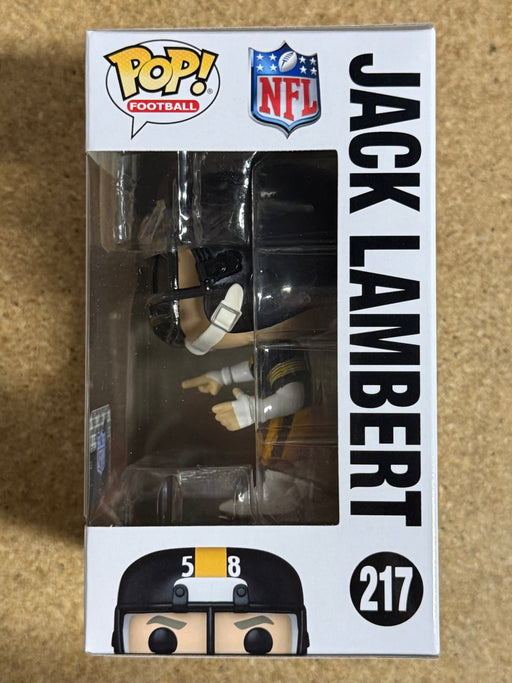 Funko Pop! Football Jack Lambert #217 NFL Pittsburgh Steelers 2024 Linebacker - for just $13! 