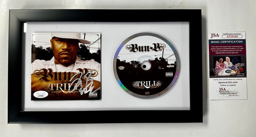 Rapper Bun B Signed Trill CD Booklet Framed With JSA COA Get Draped Throwed - for just $150! 