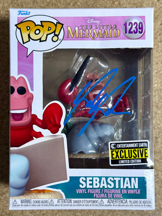 Daveed Diggs Signed Sebastian Th Crab Funko Pop! #1239 Disney The Little Mermaid (2023) With JSA COA - for just $140! 