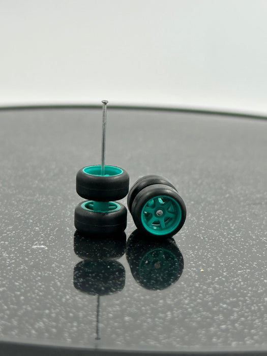 Rubber Wheels for Diecast Scale 1/64 - for just $3.50! 