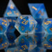 Lunar Veil Sharp-Edged Resin Dice Set - Just $39.99! Shop now at Retro Gaming of Denver