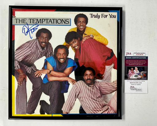 Otis Williams Signed & Framed Temptations: Truly For You Vinyl With JSA COA - for just $150! 