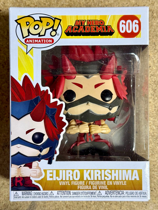 Funko Pop! Animation Eijiro Kirishima #606 My Hero Academia MHA 2019 Unbreakable - for just $10! 