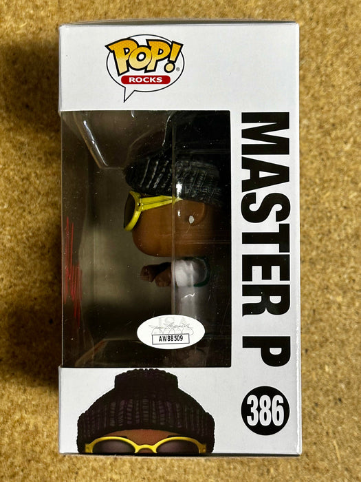 Master P Signed Funko Pop! Rocks #386 No Limits 2024 Make Em Say Uhh With JSA COA - for just $175! 
