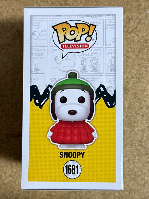 Funko Pop! Television Snoopy With Red Jacket #1681 Peanuts 2024 Charlie Brown - for just $13! 