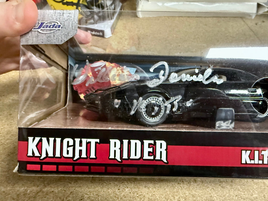 William Daniels Signed Knight Rider KITT 1:24 Car Box With JSA COA - for just $150! 