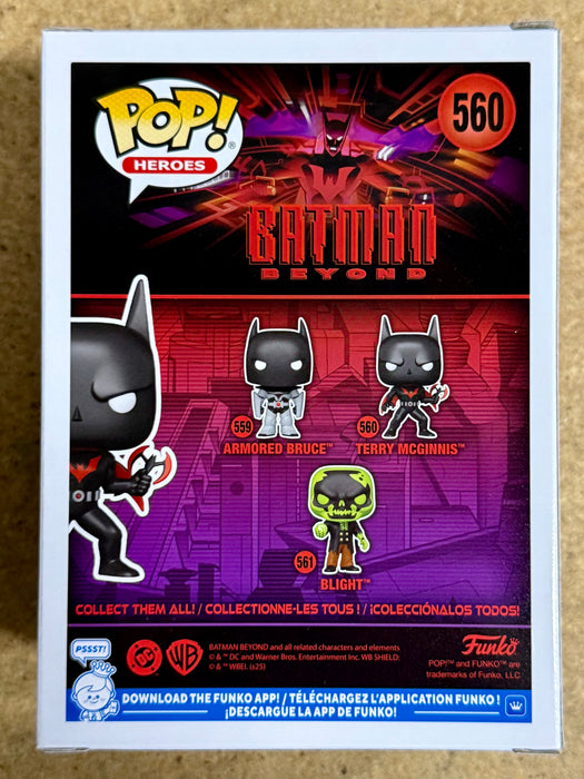 Funko Pop! DC Heroes Terry McGinnis #560 Batman Beyond 2025 - for just $12! 