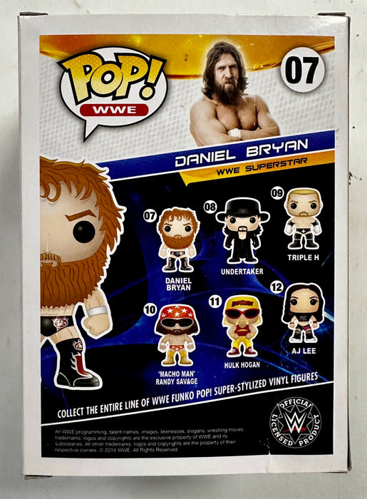 Funko Pop! WWE Daniel Bryan #07 Wrestling Vaulted 2014 Yes! Yes! Yes! Danielson - for just $110! 