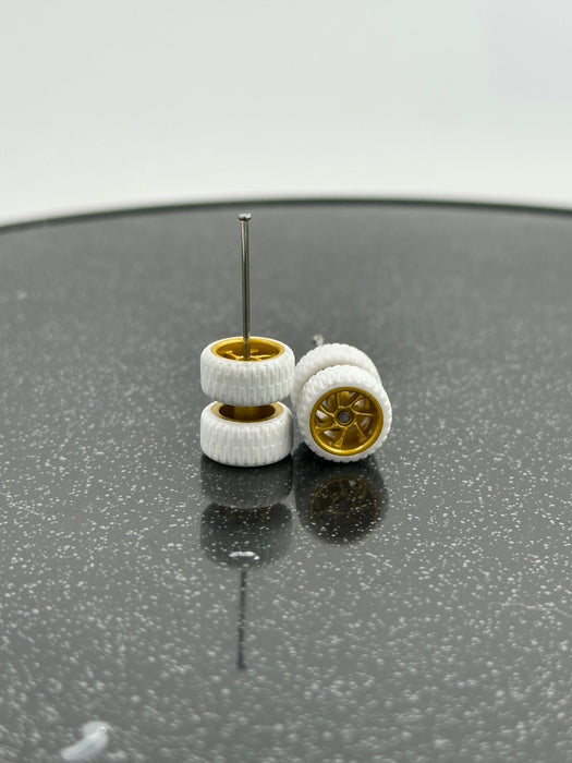 Rubber Wheels for Diecast Scale 1/64 - for just $3.50! 