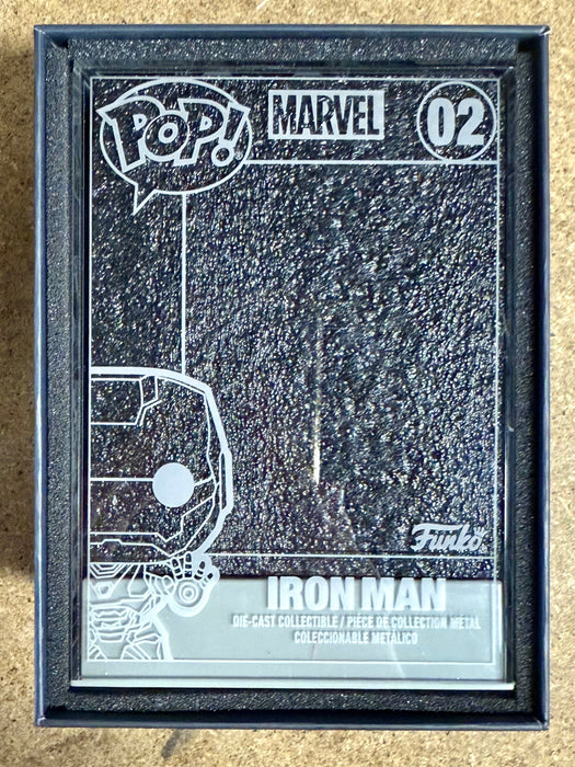Funko Pop! Die-Cast Iron Man #02 Marvel MCU Avengers Funko Shop 2021 Exclusive - for just $30! 