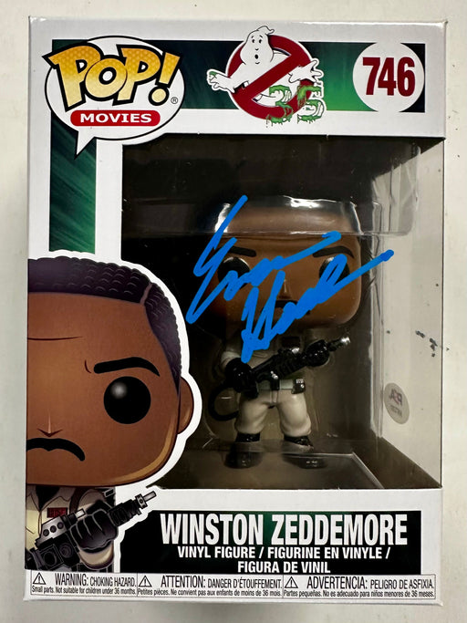 Ernie Hudson Signed Funko Pop! Winston Zeddemore #746 Ghostbusters 2019 PSA COA - for just $140! 