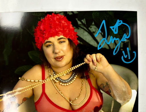 Comedian Liza Treyger Signed Law & Order SVU Podcast 8x10 Photo With JSA COA - for just $50! 