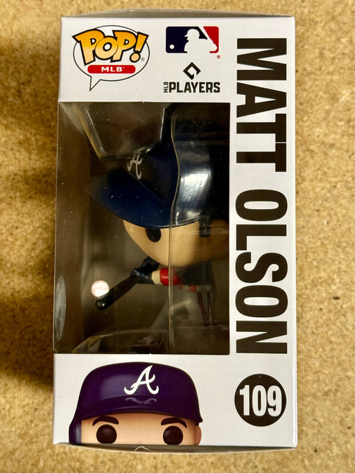 Funko Pop! MLB Matt Olson #109 Atlanta Braves Baseball 2024 First Baseman - for just $13! 