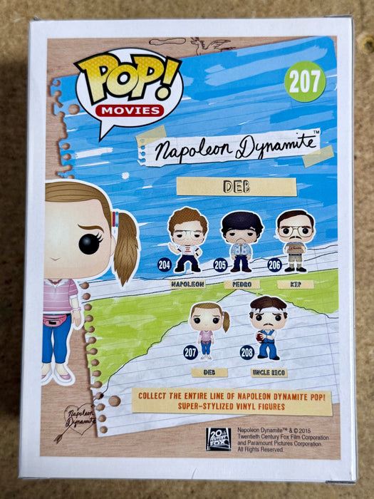 Funko Pop! Movies Deb #207 Napoleon Dynamite 2015 Vaulted - for just $15! 