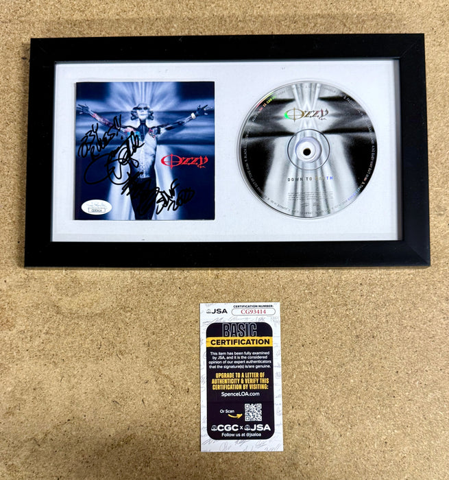 Pantera Phil Anselmo & Rex Brown Signed “Reinventing The Steel” Framed CD With JSA COA - for just $350! 